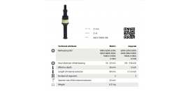 Sťahovák ložísk vnútorný segmentovaný 18-23 mm KUKKO 21-3-E