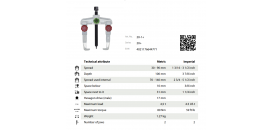 SŤAHOVÁK 2-RAMENNÝ RÝCHLO NASTAVITEĽNÝ 90x100 KUKKO 20-1+