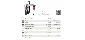 SŤAHOVÁK 3-RAMENNÝ 100x220 KUKKO 30-2+S