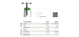 SŤAHOVÁK 3-RAMENNÝ 60x50 KUKKO 43-11