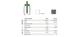 SŤAHOVÁK 2-RAMENNÝ 100x100 KUKKO 44-1