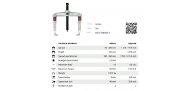 SŤAHOVÁK 2-RAMENNÝ RÝCHLO NASTAVITEĽNÝ KUKKO 20-20+
