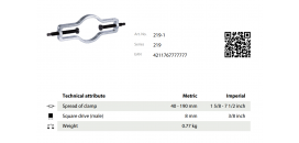 NAPÍNAK PRE 2-RAMENNÉ SŤAHOVÁKY KUKKO 219-1