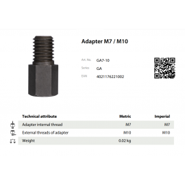 Adaptér KUKKO GA7-10