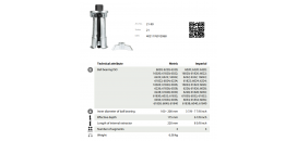 SŤAHOVÁK LOŽÍSK VNÚTORNY KUKKO 21-90