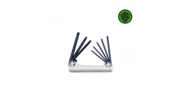 Kľúče torxové 9.0-40 mm sada 8-dielna v držiaku KUKKO 212-258