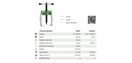 Sťahovák 2-ramenný 50x60 KUKKO 43-001