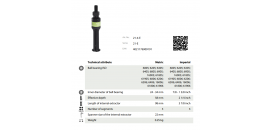 Sťahovák ložísk vnútorný segmentovaný 24-34 mm KUKKO 21-4-E