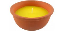 SVIEČKA CITRONELLA TERRACOTTA 220g 2172455