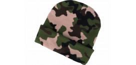 Čiapka s čelovým svetlom maskáčová 4xLED EXTOL 43464