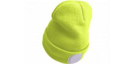 Čiapka s čelovým svetlom žltá 4xLED EXTOL 43194