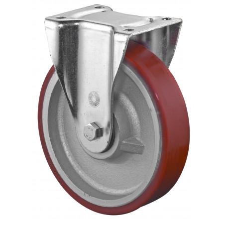 Ťažkotonážne koliesko polyuretánové 250x50 mm pevná kladka