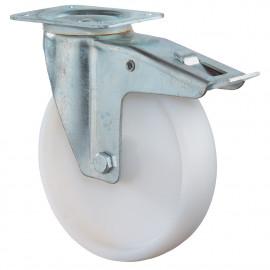 Koliesko transportné 80x30 mm otočná kladka s brzdou