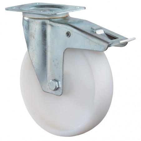 Koliesko transportné 80x30 mm otočná kladka s brzdou