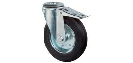 Transportné koliesko 100x30 mm otočná kladka a brzda