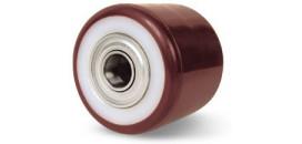 Polyamidové koliesko 82x60 mm s polyuretánovým behúňom na paletový vozík