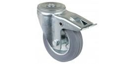 Transportné koliesko 100x30 mm otočné s brzdou