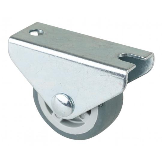 Koliesko nábytkové pevné 30x14 mm