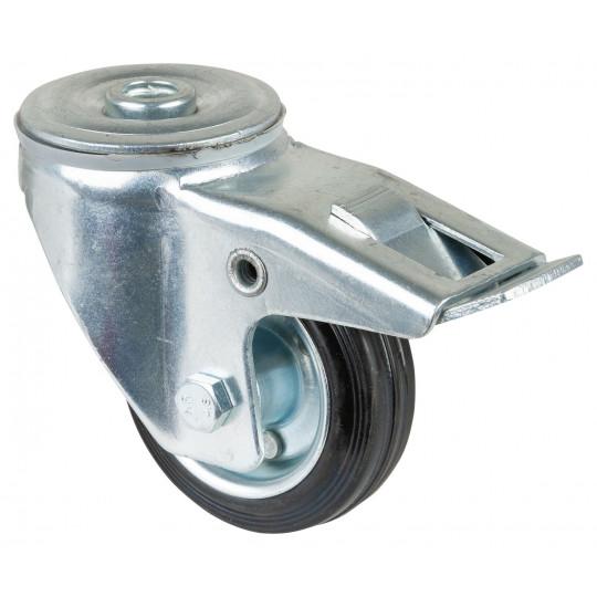 Transportné koliesko 80x30 mm otočné s brzdou