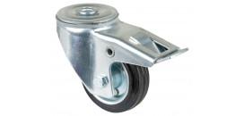 Transportné koliesko 80x30 mm otočné s brzdou