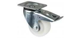 Ťažkotonážne koliesko 125x50 mm otočné s brzdou