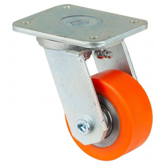 Ťažkotonážne polyuretánové koliesko 80x36 mm otočné