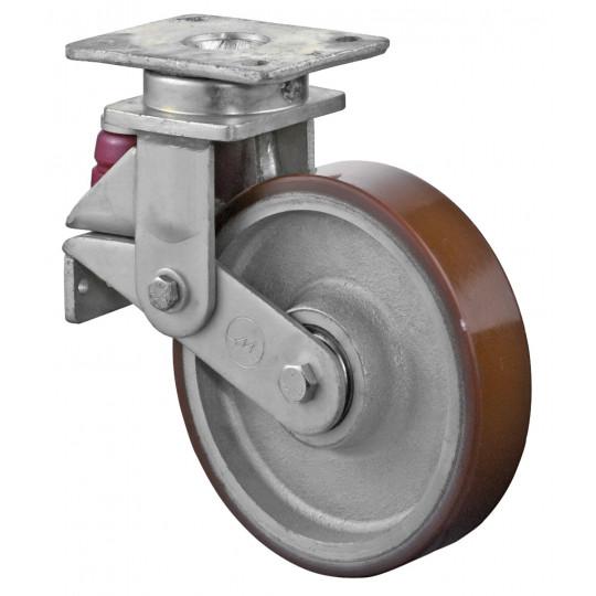 Odpružené koliesko 200x50 mm otočné