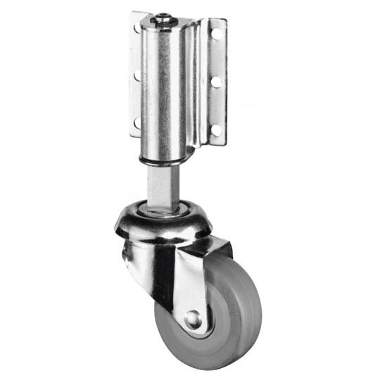 Koliesko na rebrík otočné 50x18 mm