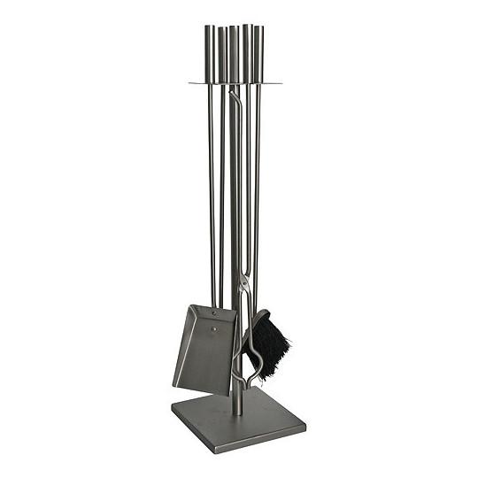 Sada kutáč ku krbu 81 cm čierna 221379