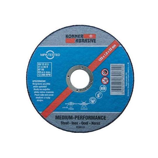 KONNER kotúč rezný na kov 150 mm