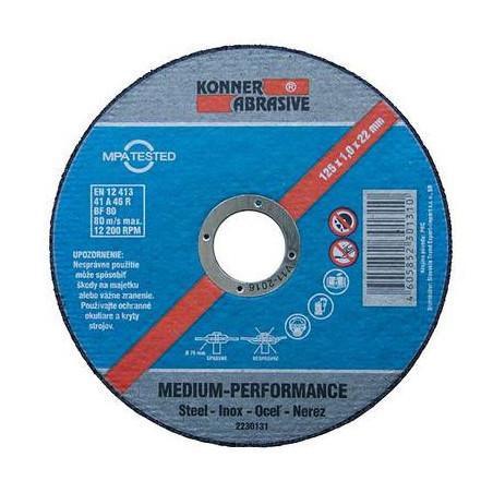 KONNER kotúč rezný na kov 150 mm