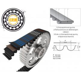 8M-4400-12 HTD
