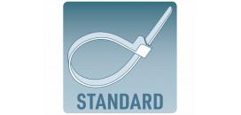 Pásky sťahovacie čierne 4,8x400mm