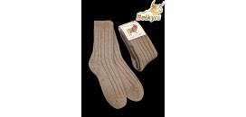 Ponožky 100% kašmír tmavé