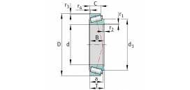 Ložisko LM501349/14 ZKL