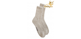 Ponožky zo 100% mongolskej vlny sivé