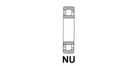Ložisko NU 211 EM C3 FBJ