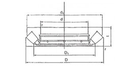 Ložisko 100x210x67 FBJ