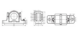 Ložisko SNU 515-612 FBJ