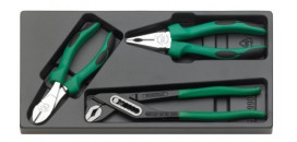 Sada 3 klieští STAHLWILLE leštených, 96650007