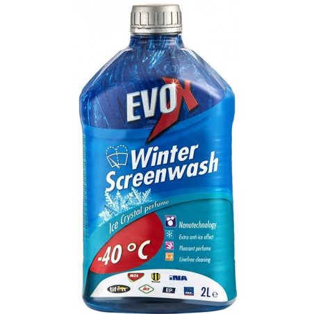 EVOX Ice-crystal -40°C zimná kvapalina do ostrekovačov 60L sud