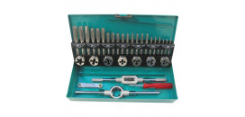 sada  závitníkov a závitových očiek HSS 32-dielna M3-12